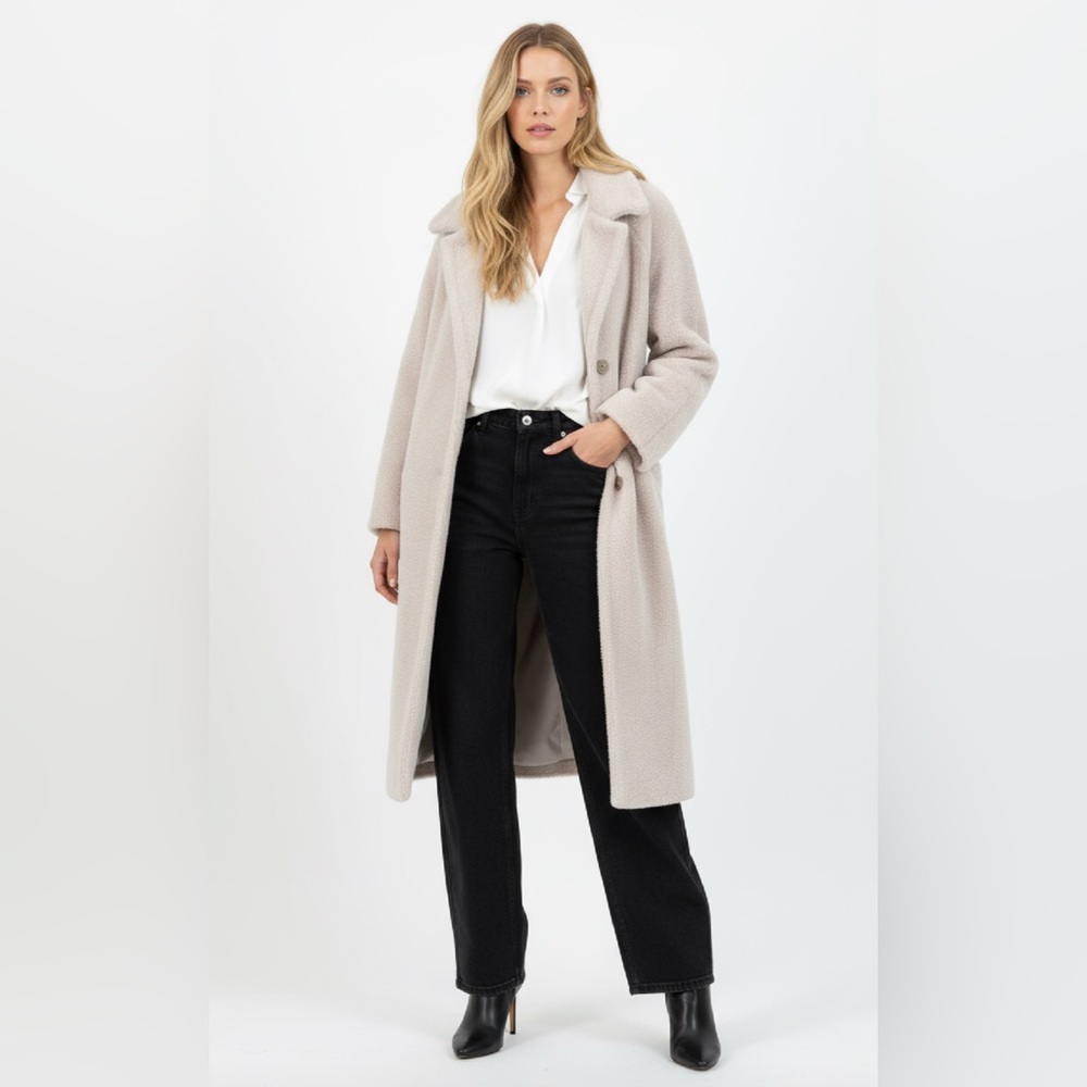 SHWIN by SHWIN Faux Fur Coat